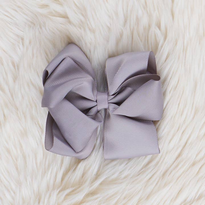 Marie Nicole Clothing - Wholesale Hair Bow - Kids - 5 Inch Double Layer Bow - 70 Colors Available