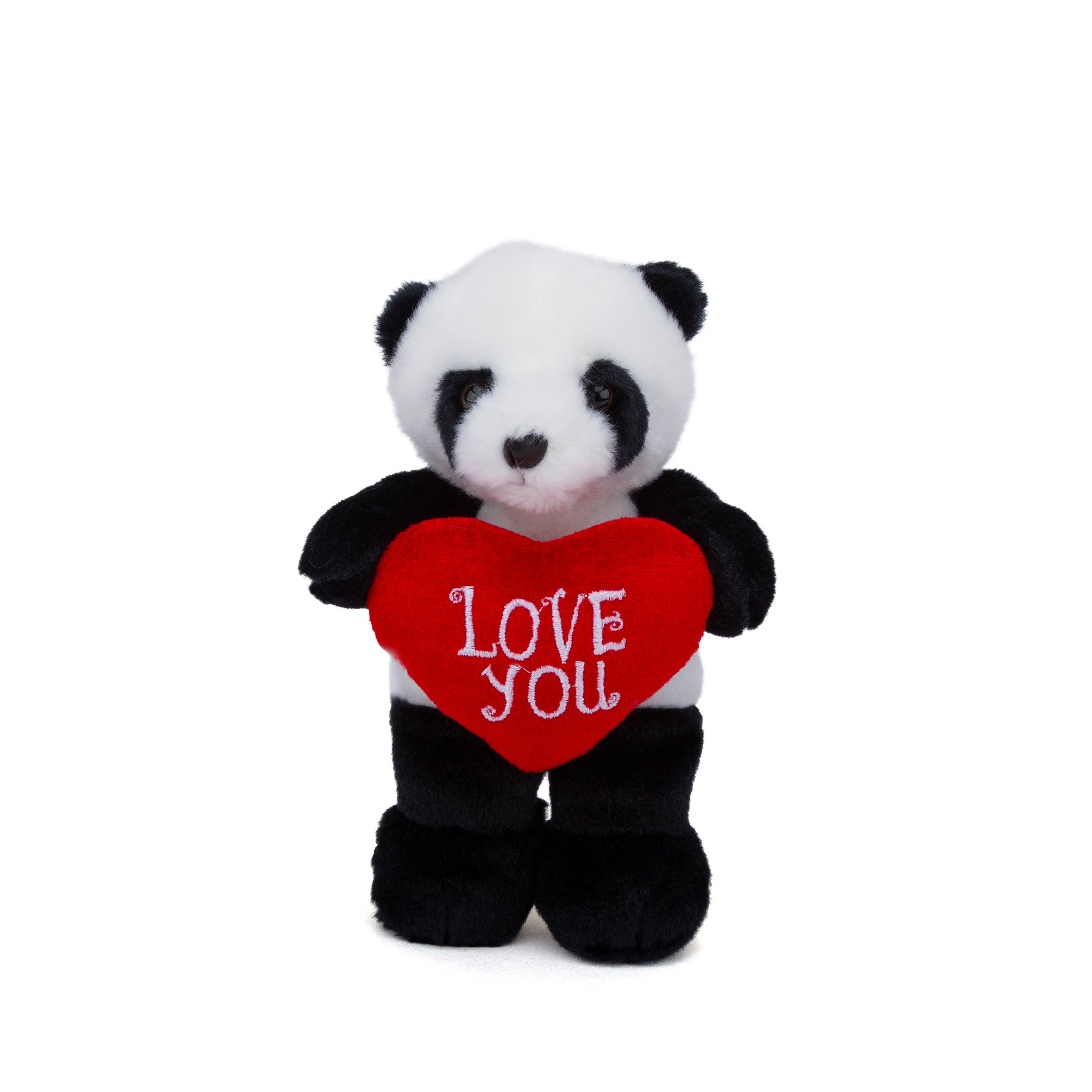 Plushland – wholesale Stuffed/plush toy – Kids & baby – 8″ Valentine Plush Animals Holding Heart With Love You Note10