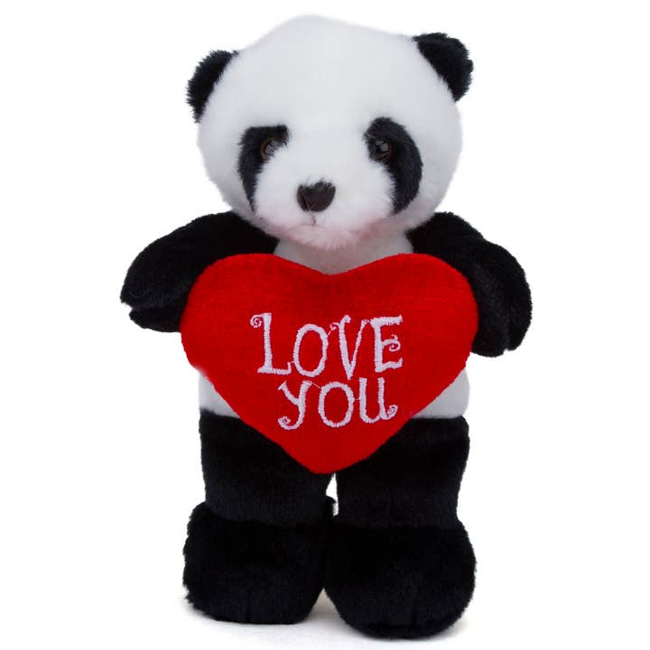 Plushland - Wholesale Stuffed/Plush Toy - Kids & Baby - 8″ Valentine Plush Animals Holding Heart With Love You Note10