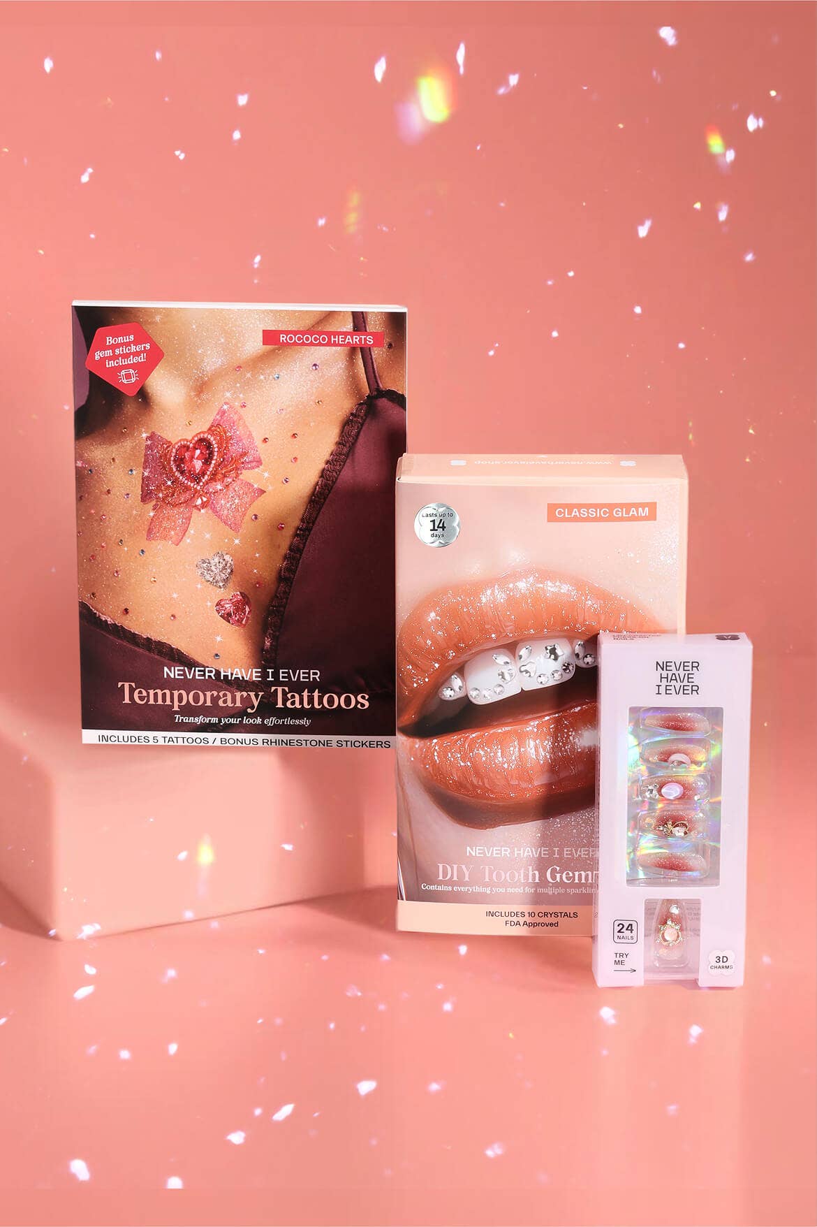 Peachy Glam Bundle for wholesale by Never Have I Ever