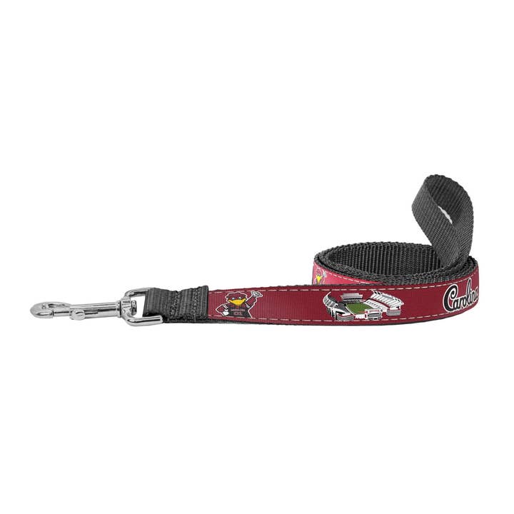 USC Gamecocks Collegiate Woven Ribbon Dog Lead. for wholesale by Zep-Pro
