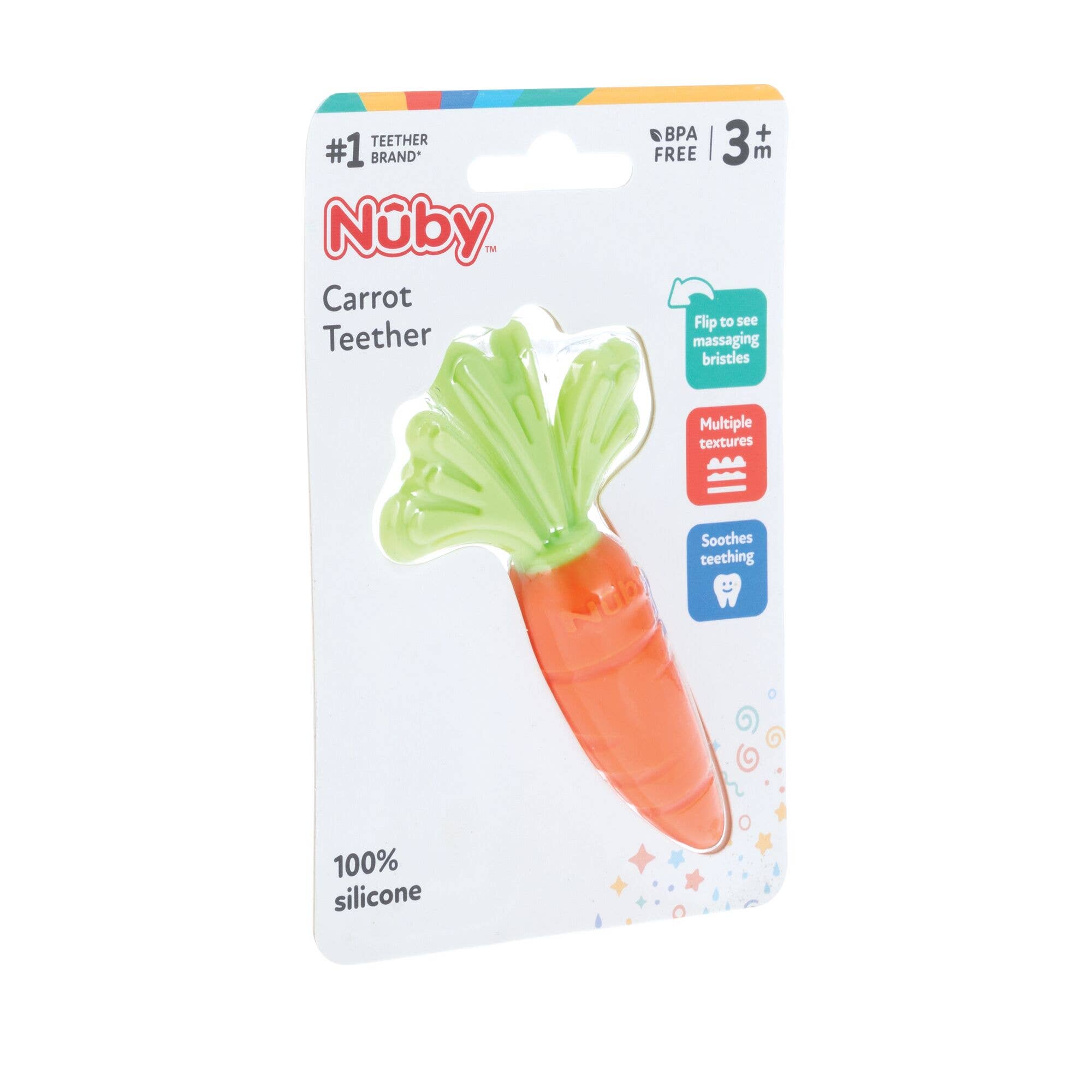 Nuby - Wholesale Teether (Not Clip-On) - Baby - Silicone Carrot Teether5