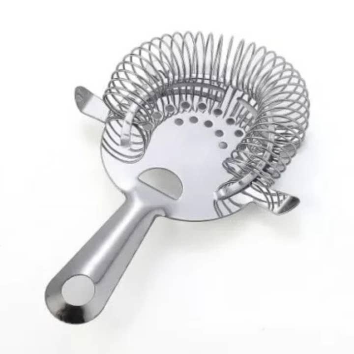 Colino per cocktail a 4 denti in acciaio inossidabile Hawthorne per la vendita all'ingrosso da parte di Drink Botanicals Ireland