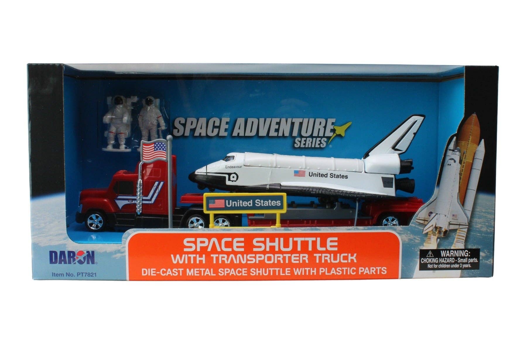 Daron Worldwide Trading - Wholesale Toy Car/Truck - Kids - SPACE ADVENTURE SPACE SHUTTLE TRANSPORTER TRUCK7