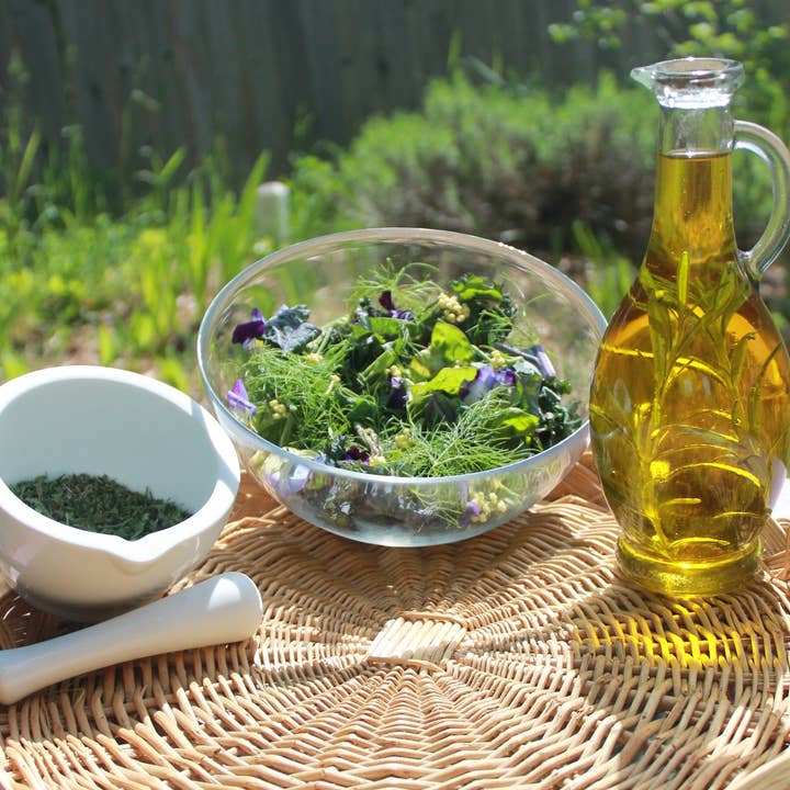 Biológico Secret Garden Mix de Ervas, Ervas Cultivadas da Fazenda Sustentável por atacado de Little Piece of Paradise Farm Inc.