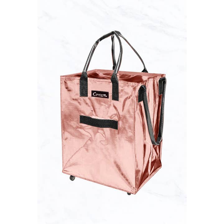 Suzie Q USA - Wholesale Grocery/Shopping Bag - Removable Rolling Shopping Bag