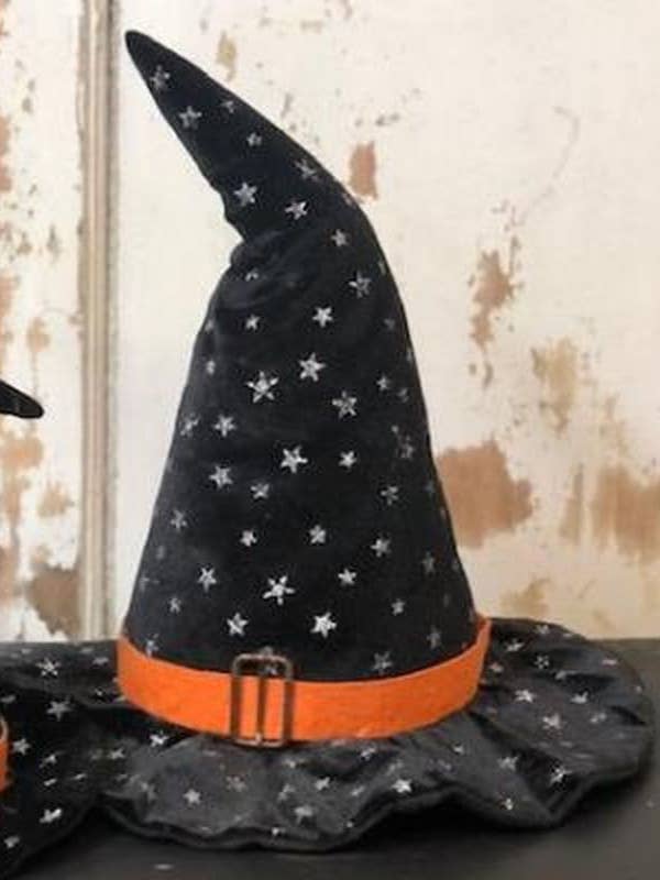 Witch Hat Orange Band Large for wholesale by DNS Designs