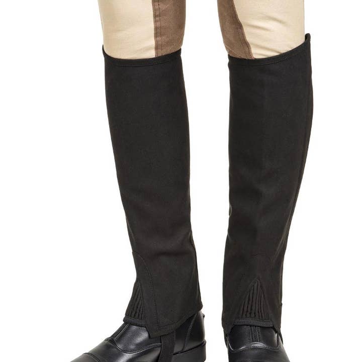 Lettia Adult Suede Half Chaps for wholesale by JPC Equestrian