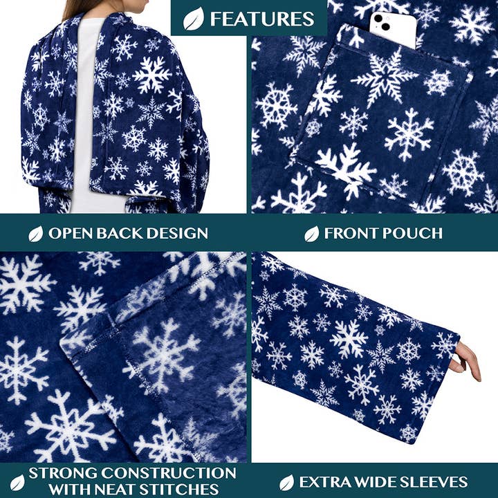 Pavilia - Vendita all'ingrosso Plaid - Coperta con maniche - Tasca applicata184