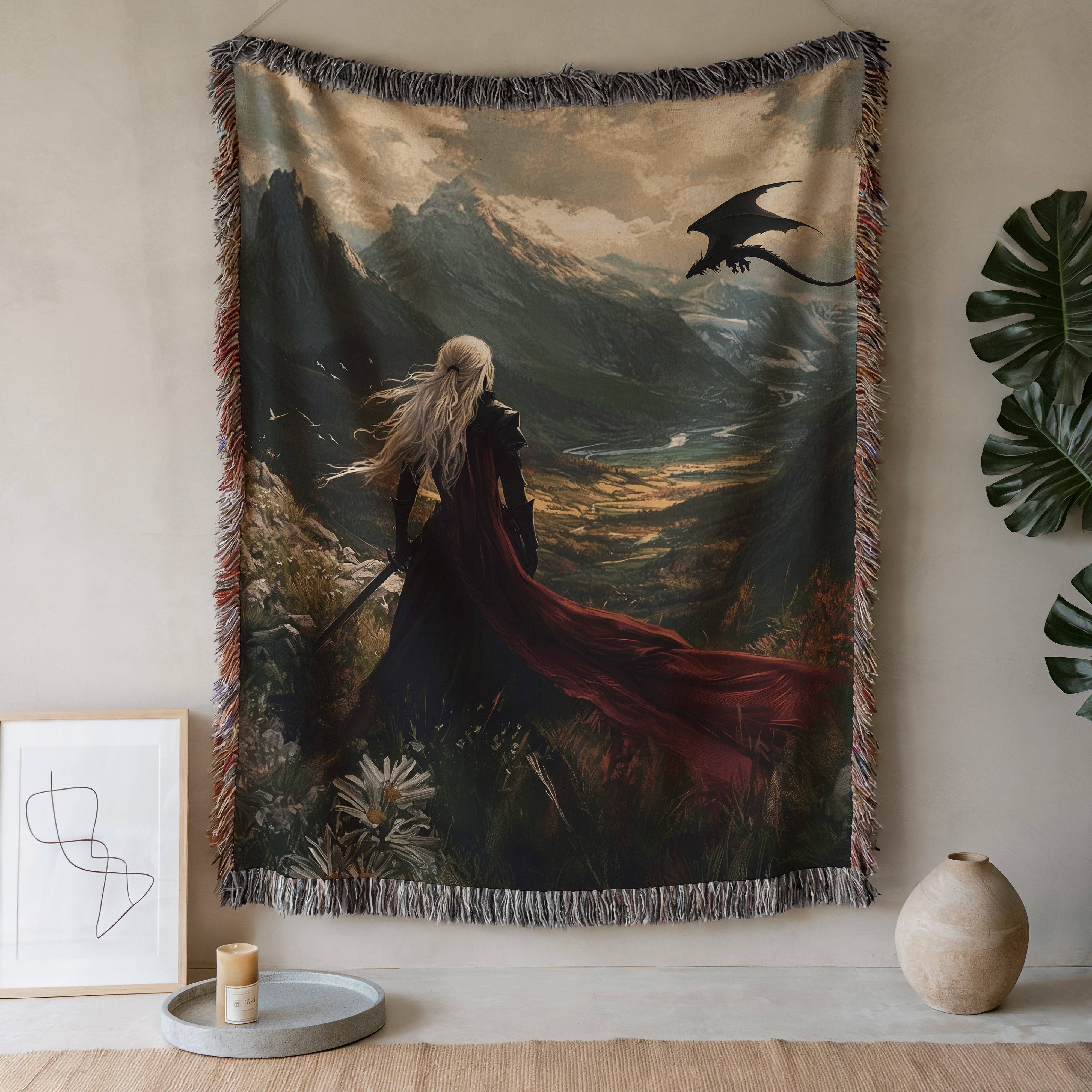MagicMerchEmporium - Wholesale Throw Blanket - Abraxos & Manon Inspired Bookish Blanket7