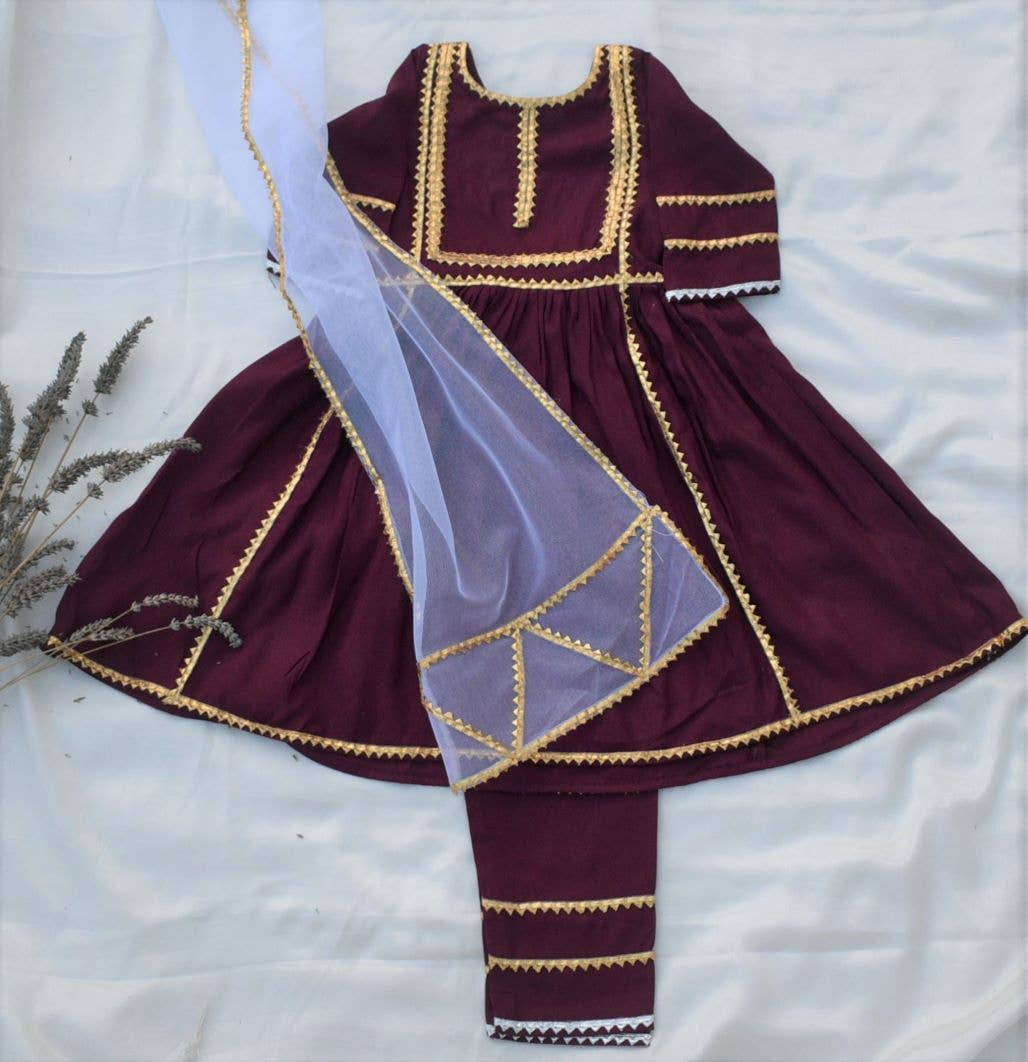 House of Amaya – wholesale Top & trouser set – Kids – Selma set for little girls2