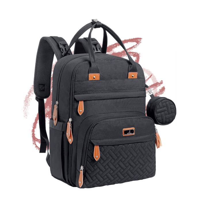 BabbleRoo Diaper Bag Backpack - Large Capacity, Waterproof for wholesale by Mahogany Brands LLC