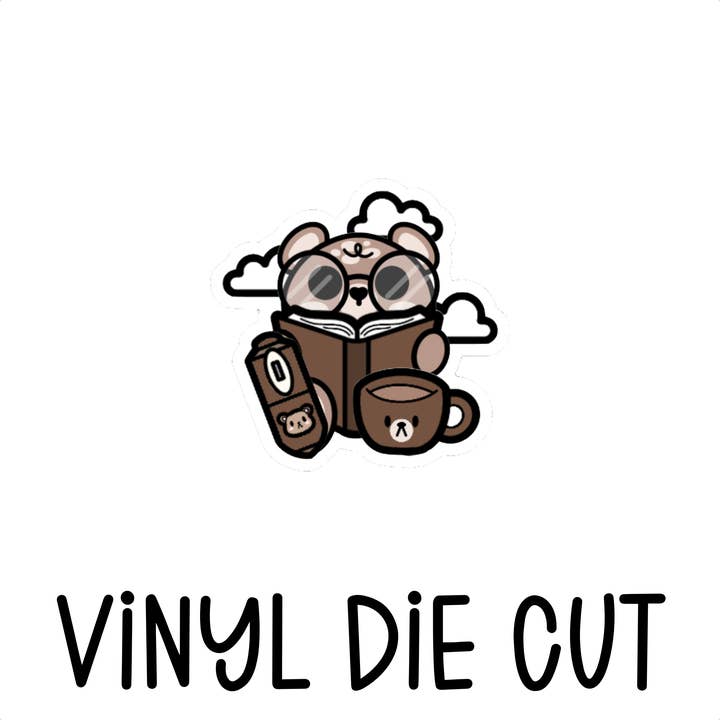 STATIONERY LOVER, vinyl die cut for wholesale by AubrielBoutique