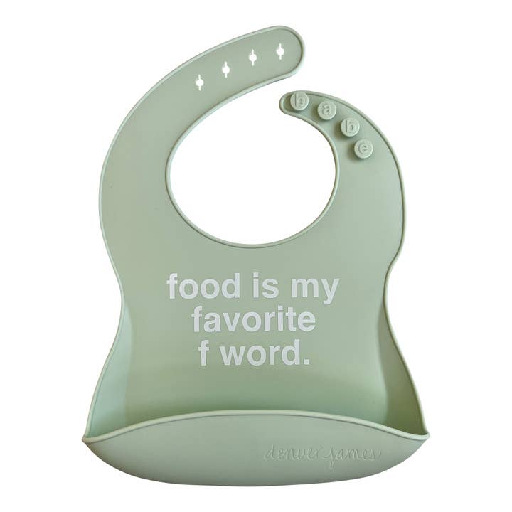 Silicone Bib for wholesale by Denver James