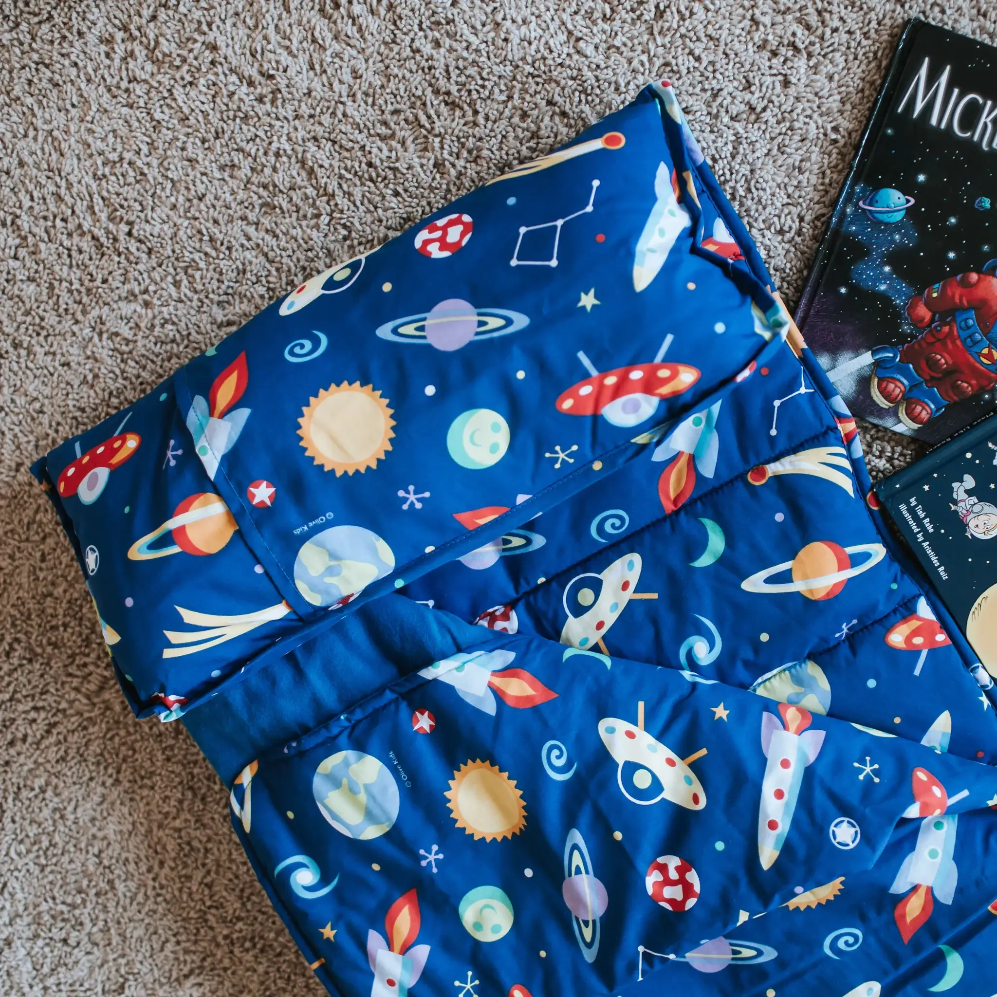 Wildkin - Wholesale Nap Mat - Kids & Baby - Out of this World Original Nap Mat - Blue8