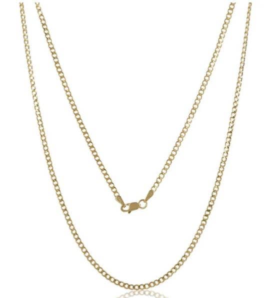 FASHIONISTAAA – wholesale Link & chain necklace – 10K Yellow Gold Cuban Chain Necklace 16''-24'' GUARANTEED 10 (Copy)3