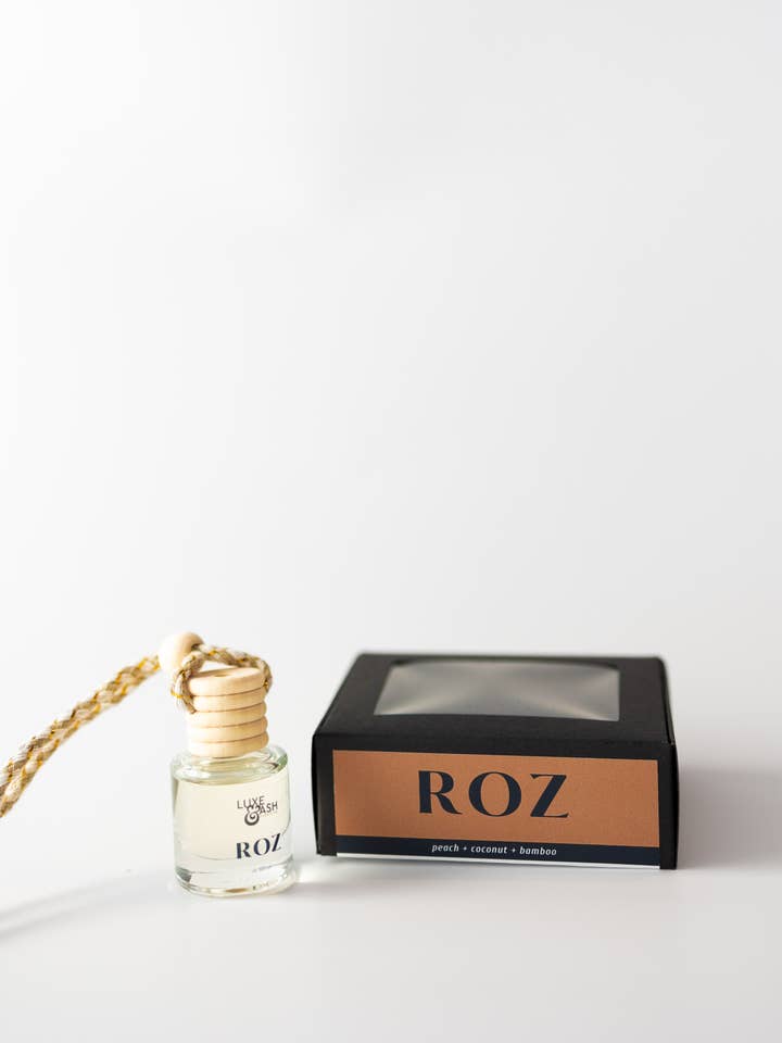 ROZ - Car Diffuser/Air Freshener for wholesale by Luxe & Ash Candle Co.