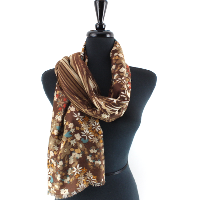 Pretty Persuasions - Venta al por mayor Bufanda - Mujer - Pañuelo Estampado Ligero S252119