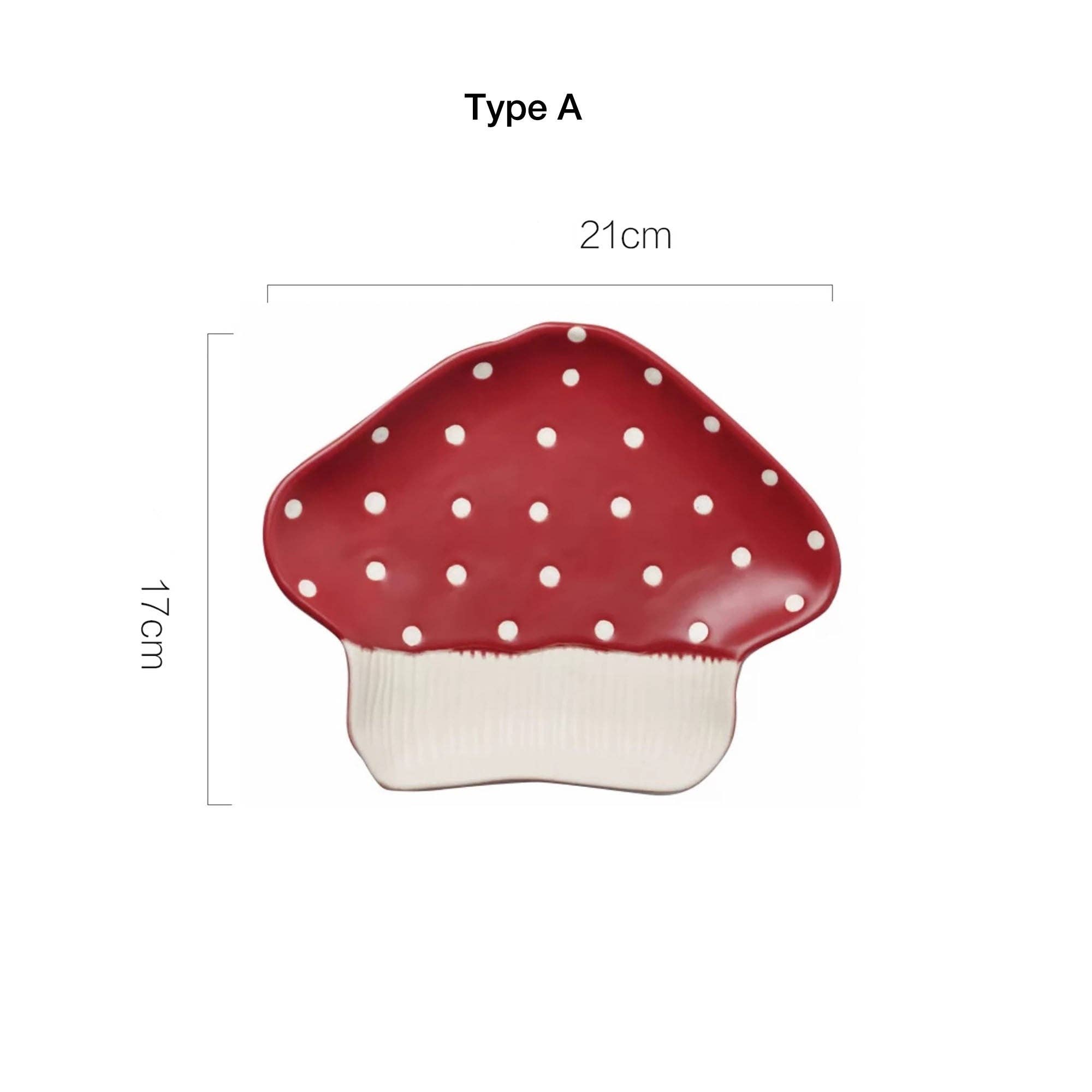 MinoCraft – Engroshandel Middagstallerken – MinoCraft keramisk tallerken med eventyrlig svampeform0