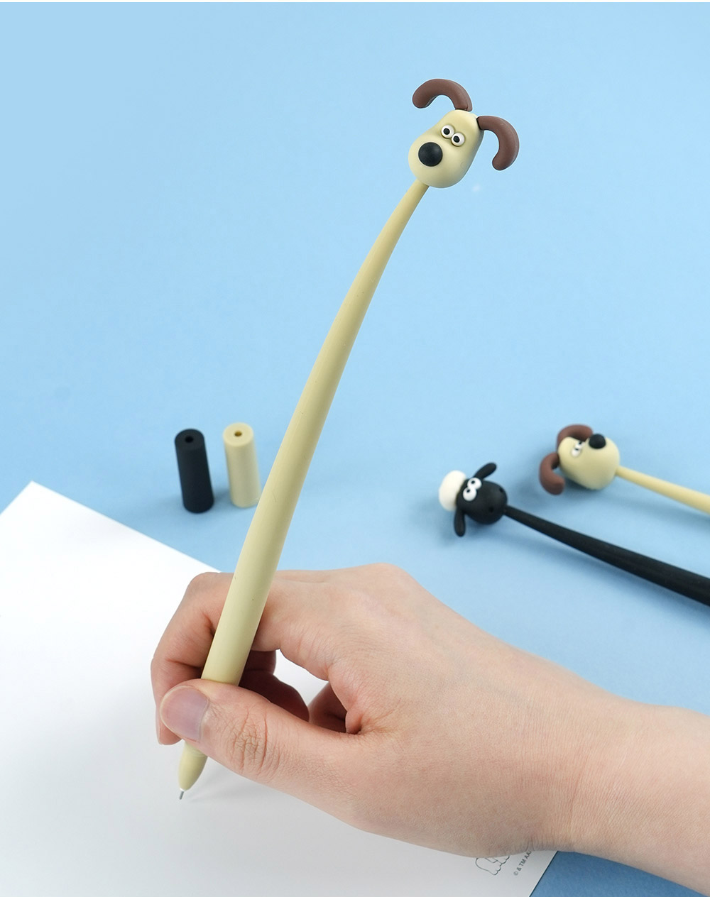 K-Wonderland - Wholesale Pen - Wallace & Gromit Swing Gel Pen – 0.5mm (Gromit / Shaun)11