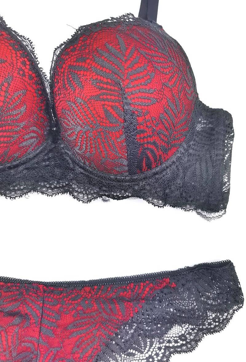 Belle Com'Elle – wholesale Lingerie Set – women's – Bra & String Set with frame/JN7201B9