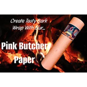 BBQ Peach Butcher Paper Pink 18 x 150' Roll - Just Grillin