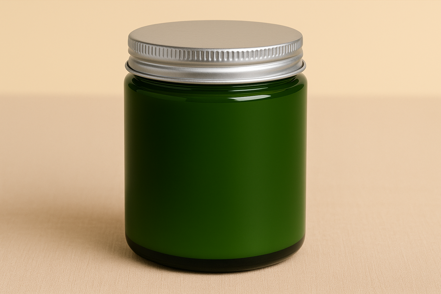 Votive - Wholesale Jar/Filled Candle - Personalized Green Eco Soy Wax Candle – 8oz No Label Jar 2