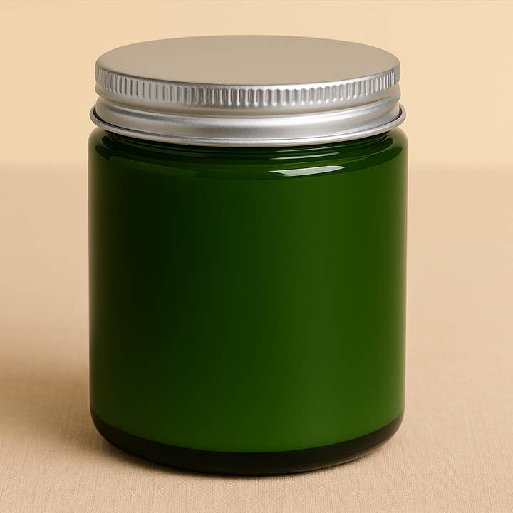 Votive - Wholesale Jar/Filled Candle - Personalized Green Eco Soy Wax Candle – 8oz No Label Jar 2