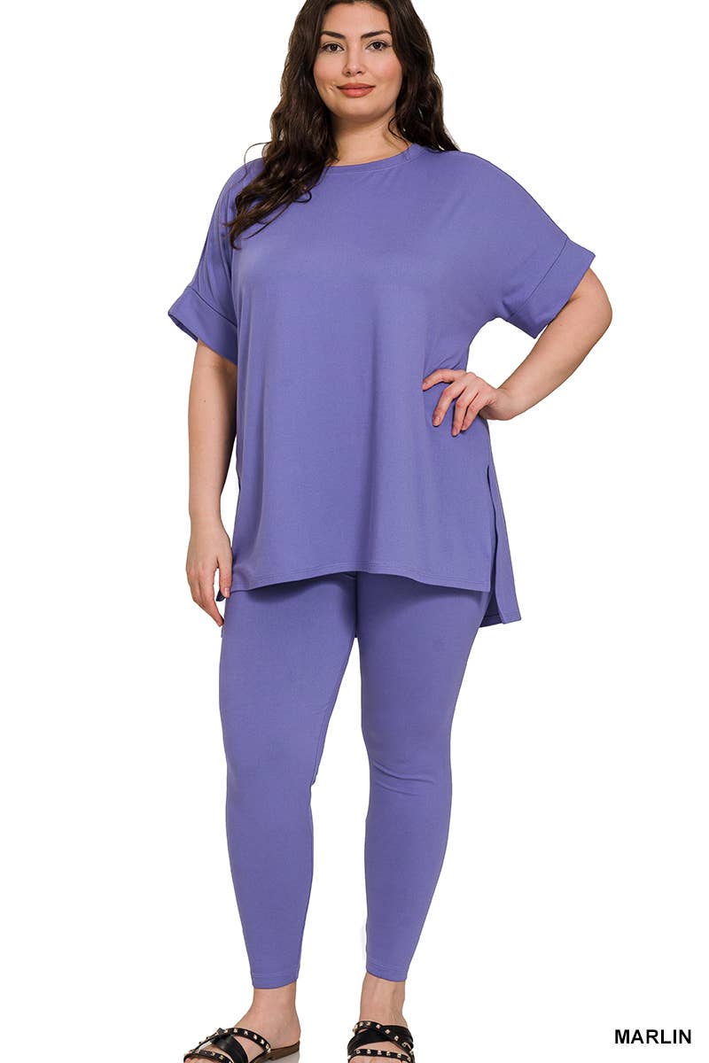 42POPS - Wholesale Lounge Set - Women's - `.Plus Microfiber Lounge Wear 2 Pc Set30