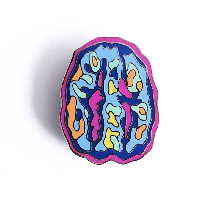 Neuro Blooms - Wholesale Lapel Pin/Button - ADHD Enamel Pins1