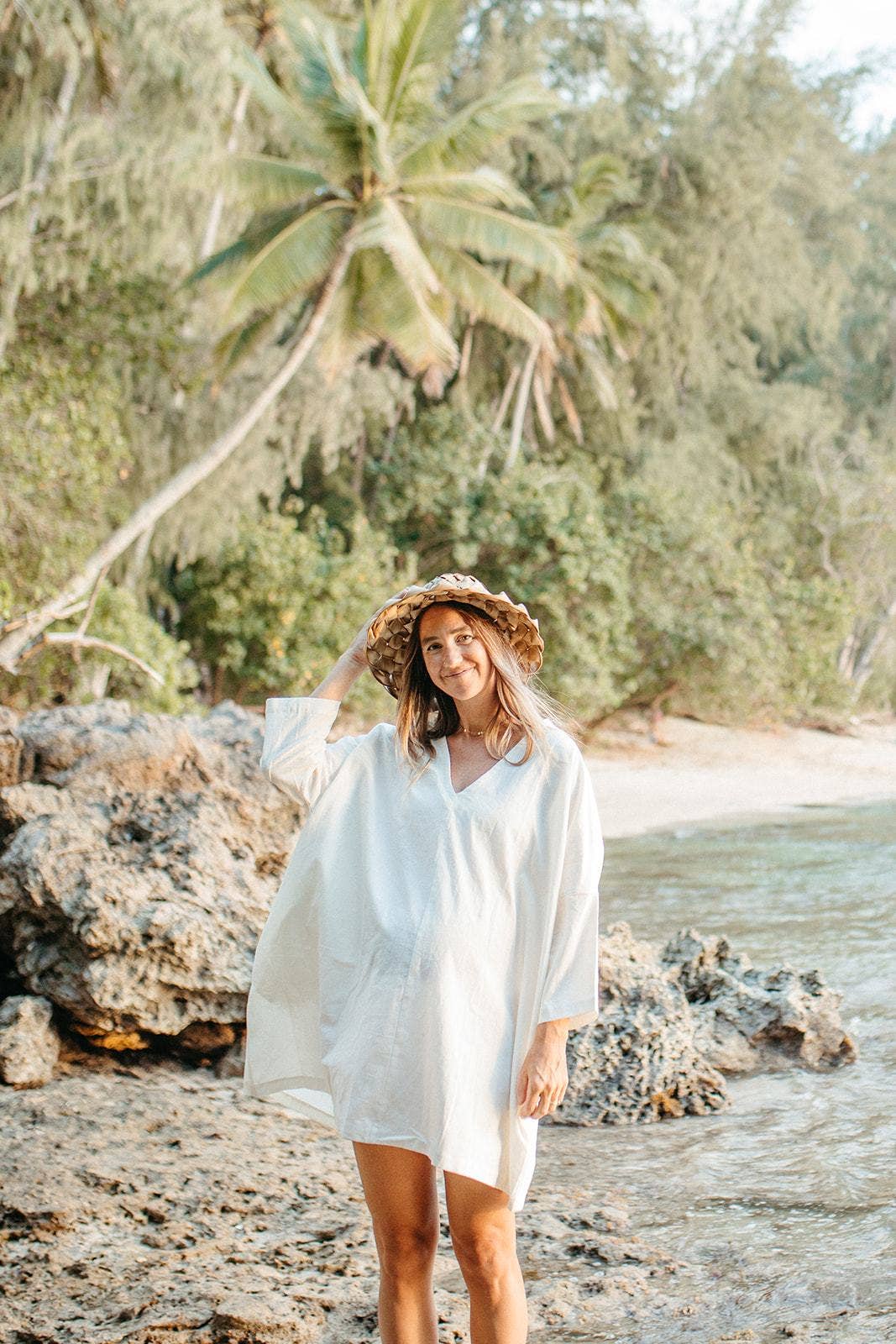 Happy French Gang - Wholesale Dress - Women's - White Dress/Tunique1