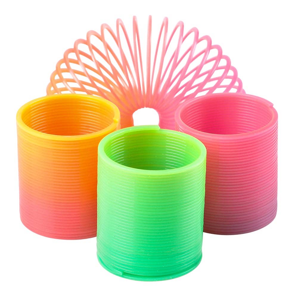 La Luna Bella - Toys - Venta al por mayor Juguete tradicional - Niños - Juguetes para niños RAINBOW COIL SPRING LLB de 1.4 pulgadas (35 mm)0