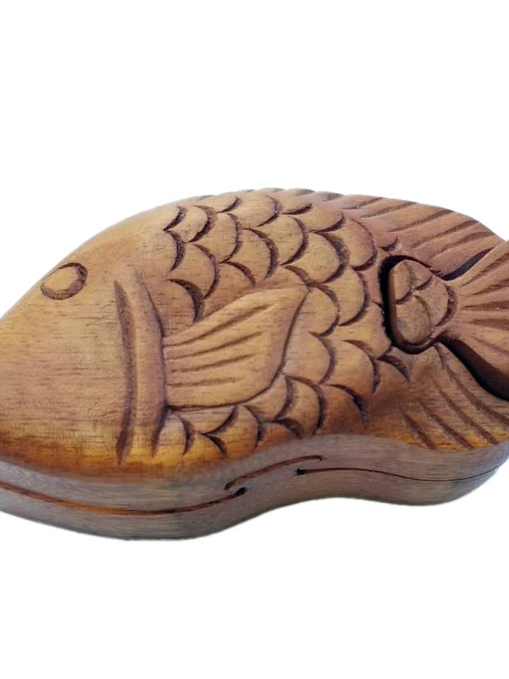 SALE Fish Puzzle houten kist voor wholesale door Yak & Yeti