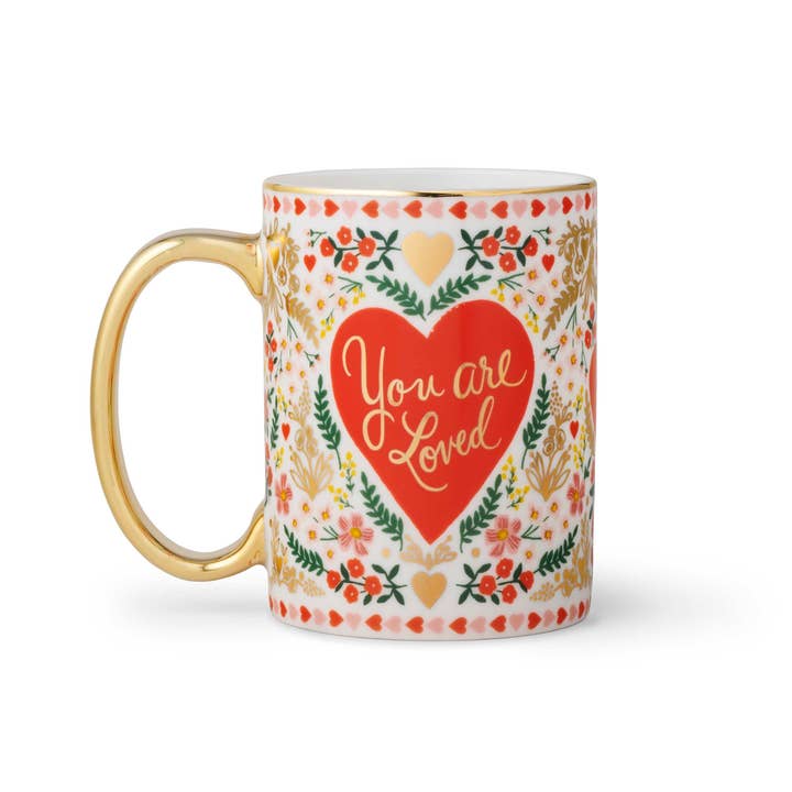 Rifle Paper Co. - Wholesale Coffee Mug - Juliet Valentine's Day Porcelain Mug1