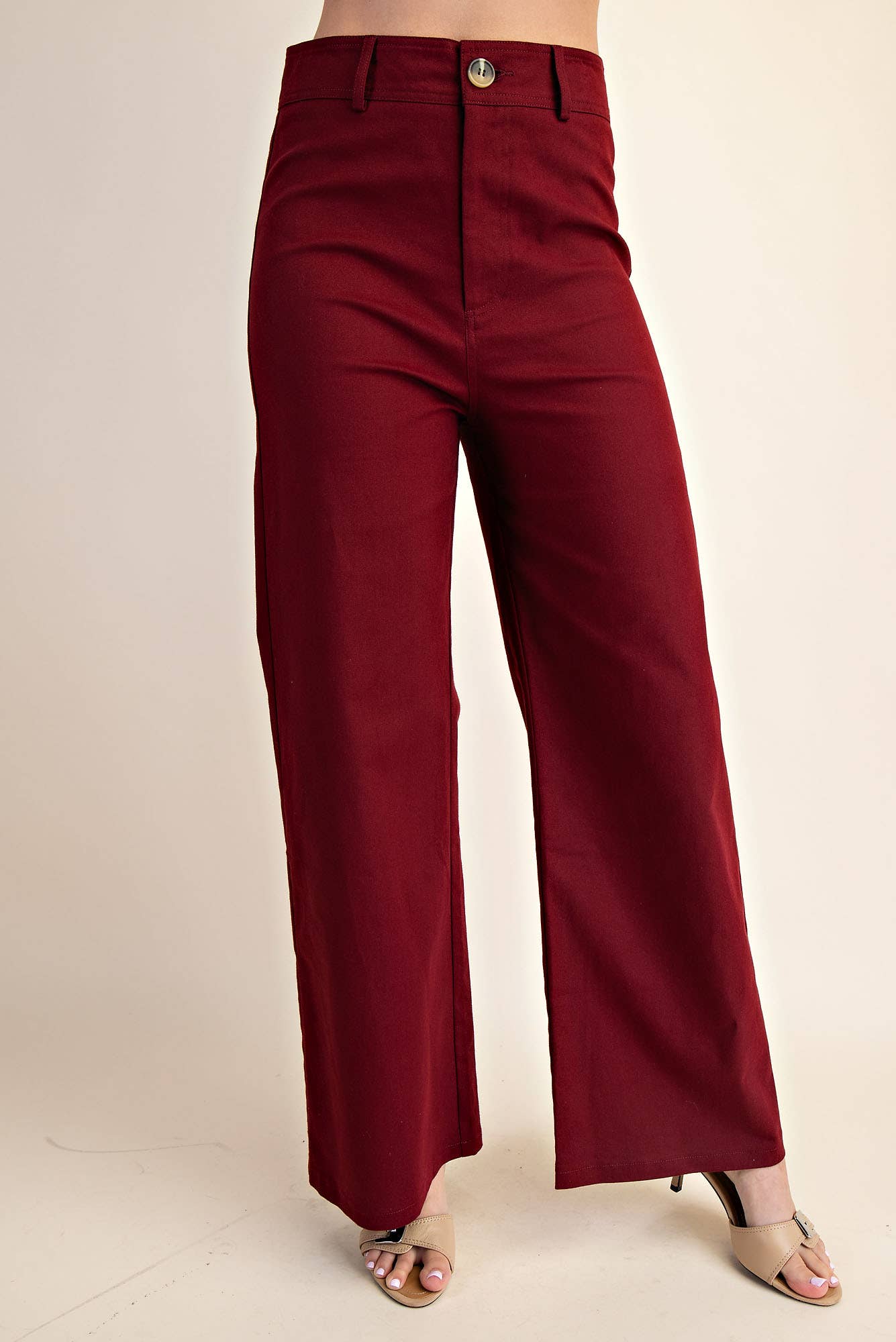 Glam - Wholesale Pants - Women's - High-Waist Straight Pants7