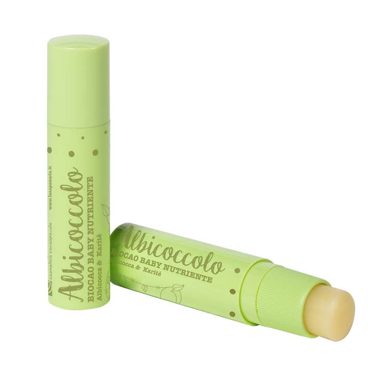 Biocao Apricot Lip Balm (5.7 ml) for wholesale by La Saponaria