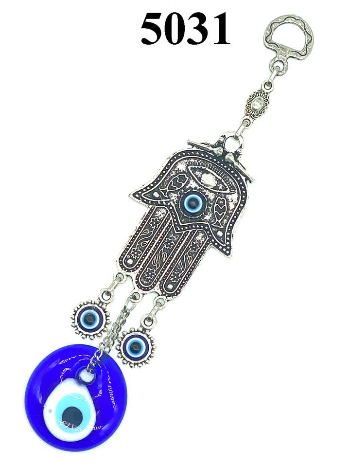 Evil Eye Medium size glass eye home decor #5031 for wholesale by Lucky Eye