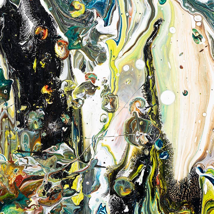 #122114-a <br> Lascia che te lo spieghi I <br> Stampa d'arte su tela per la vendita all'ingrosso da parte di Michel Keck LLC