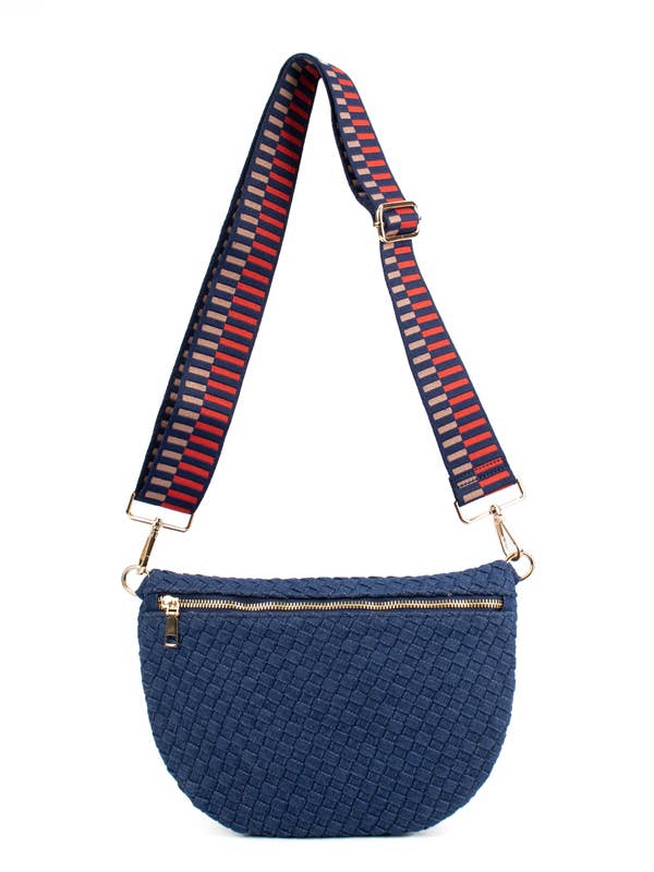 The Fiona | Woven Bum Bag | 8 colors for wholesale by Babs + Birdie