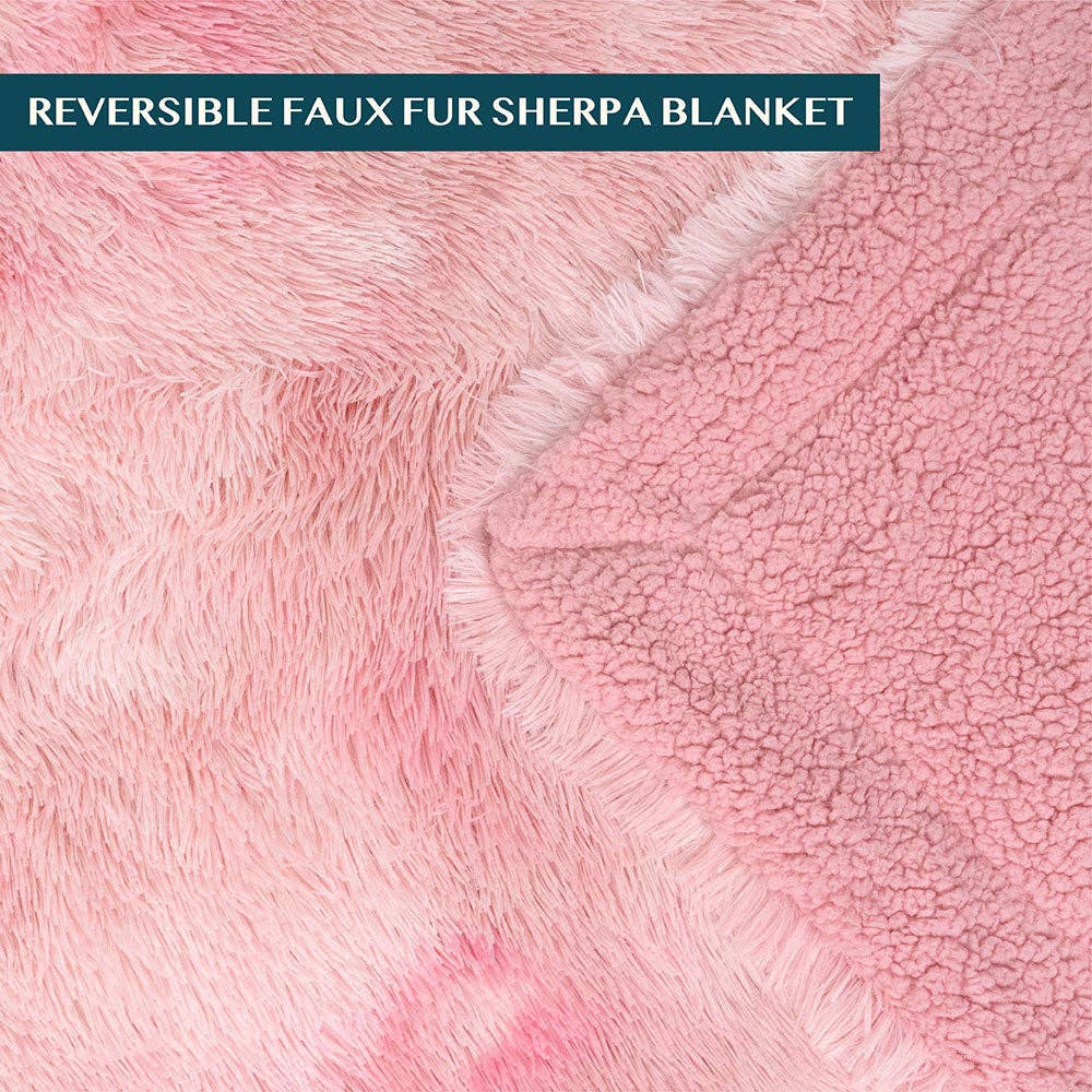 Pavilia - Wholesale Decoratiedeken - Pluche Sherpa Plaid van Imitatiebont33