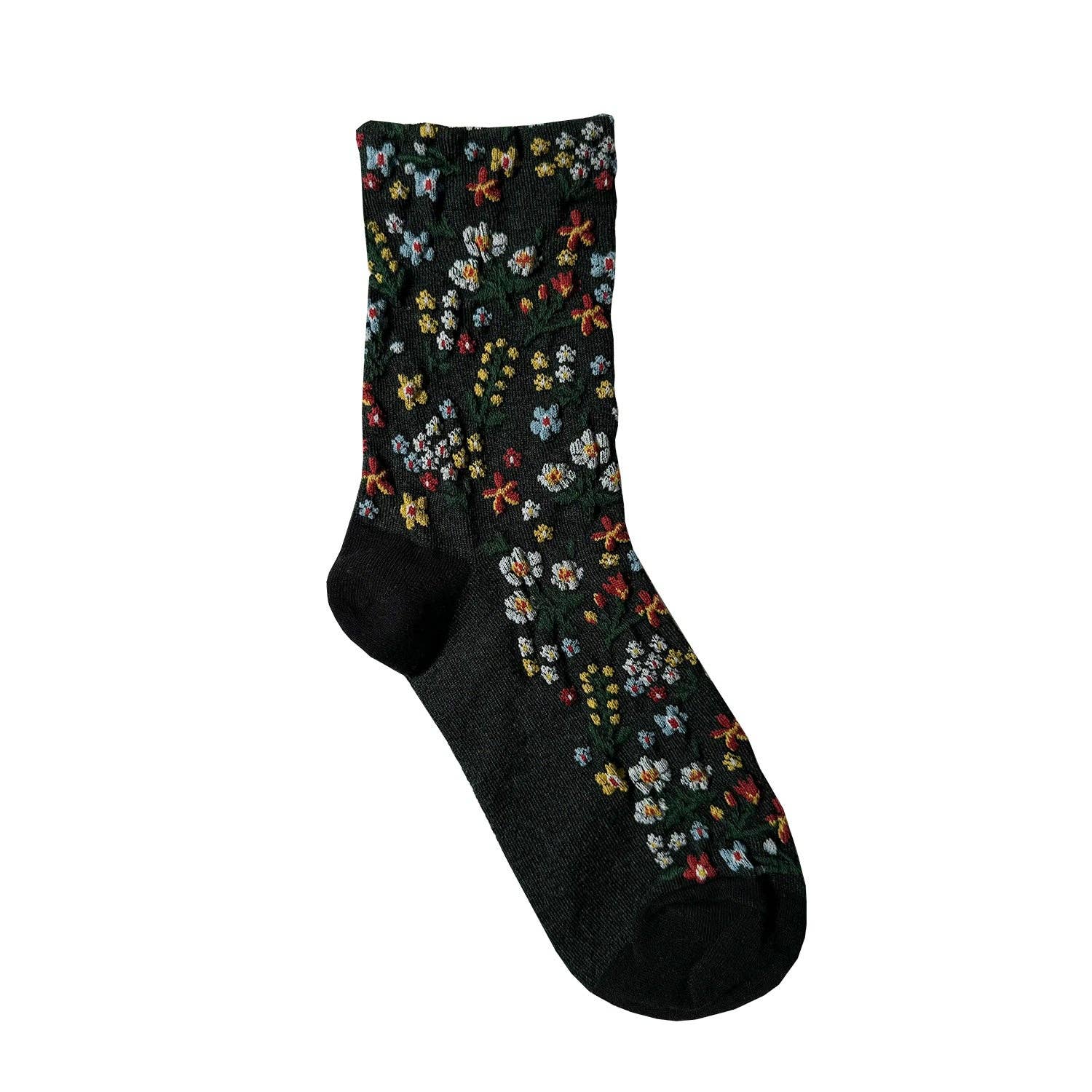 7DAYSSOCKS - Wholesale Socks - Women's - Women's Crew Harga Garden Flower Socks3