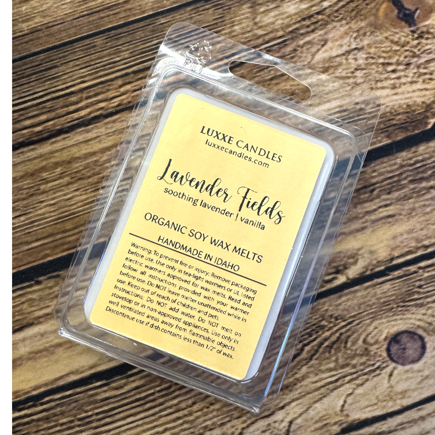 LUXXE Candles – Engroshandel Glaslys – Lavendelmarker | Økologisk sojalys3