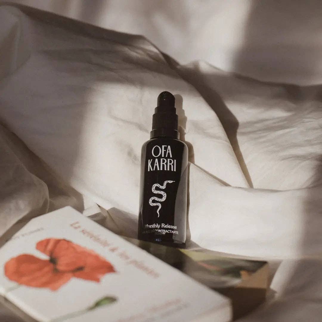 Ofa Karri - Wholesale Essential Oil - Monthly Release period pain body oil2