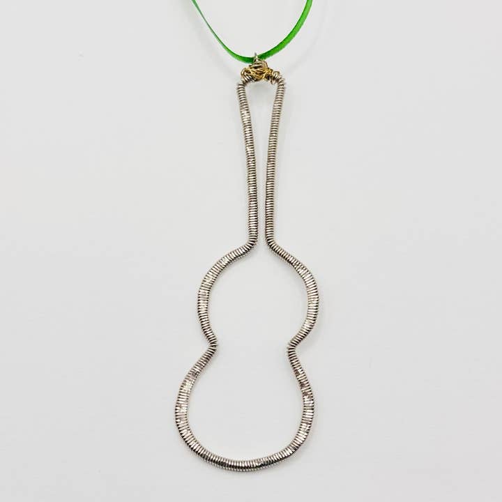 Bass String Guitar Ornament for wholesale by Middle Sister Designs