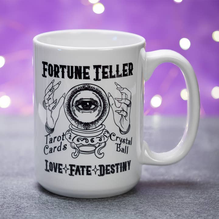 Phoenix Revolution Press - Wholesale Coffee mug - Fortune Teller 15 Ounce Mug Divination Witch Mug1