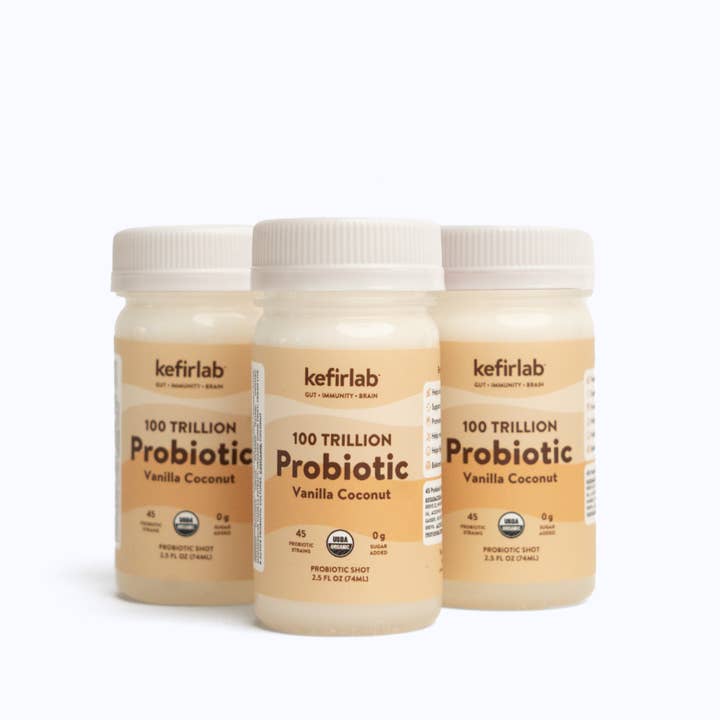 Kefir Lab - Wholesale Oral Supplement/Vitamin - Vanilla Probiotic Shot (16pk)1