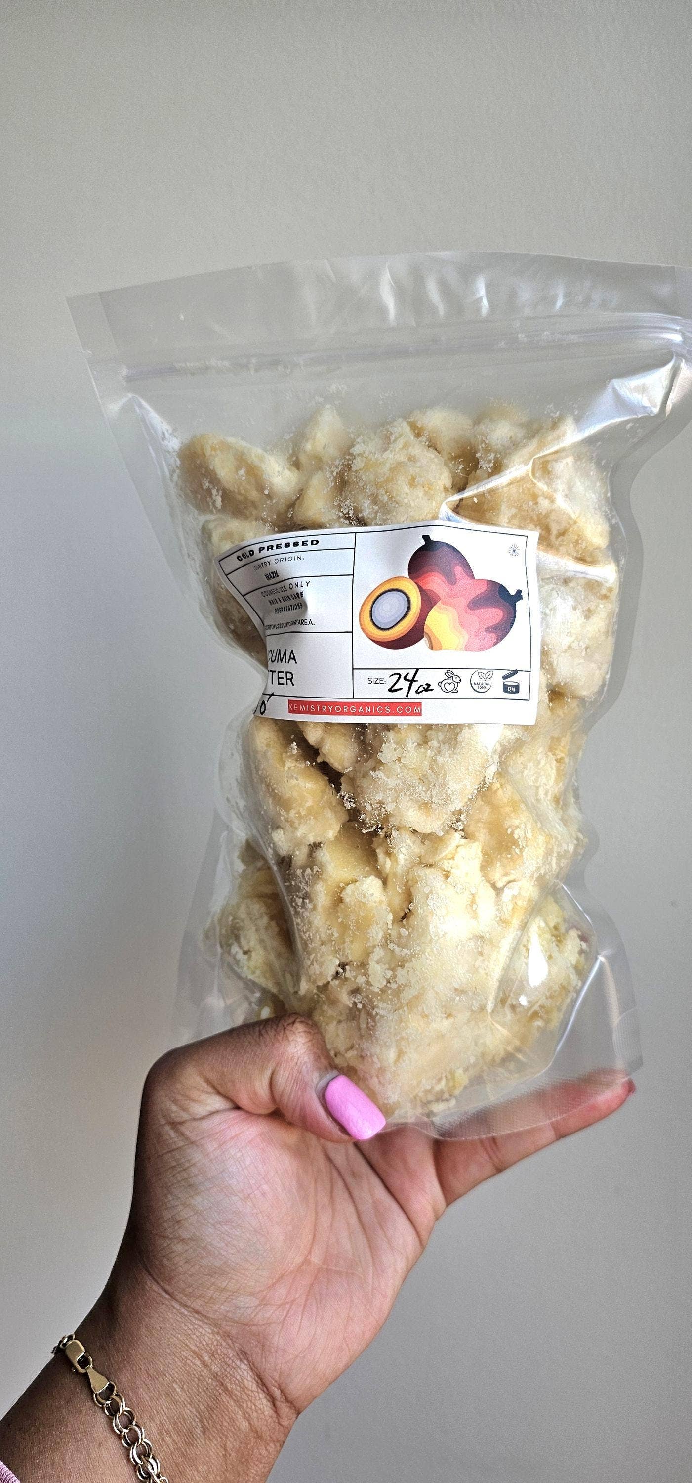 Kemistry Organics - Wholesale Body Balm/Butter - Marajó Tucuma Butter for Hair, Face & Body2