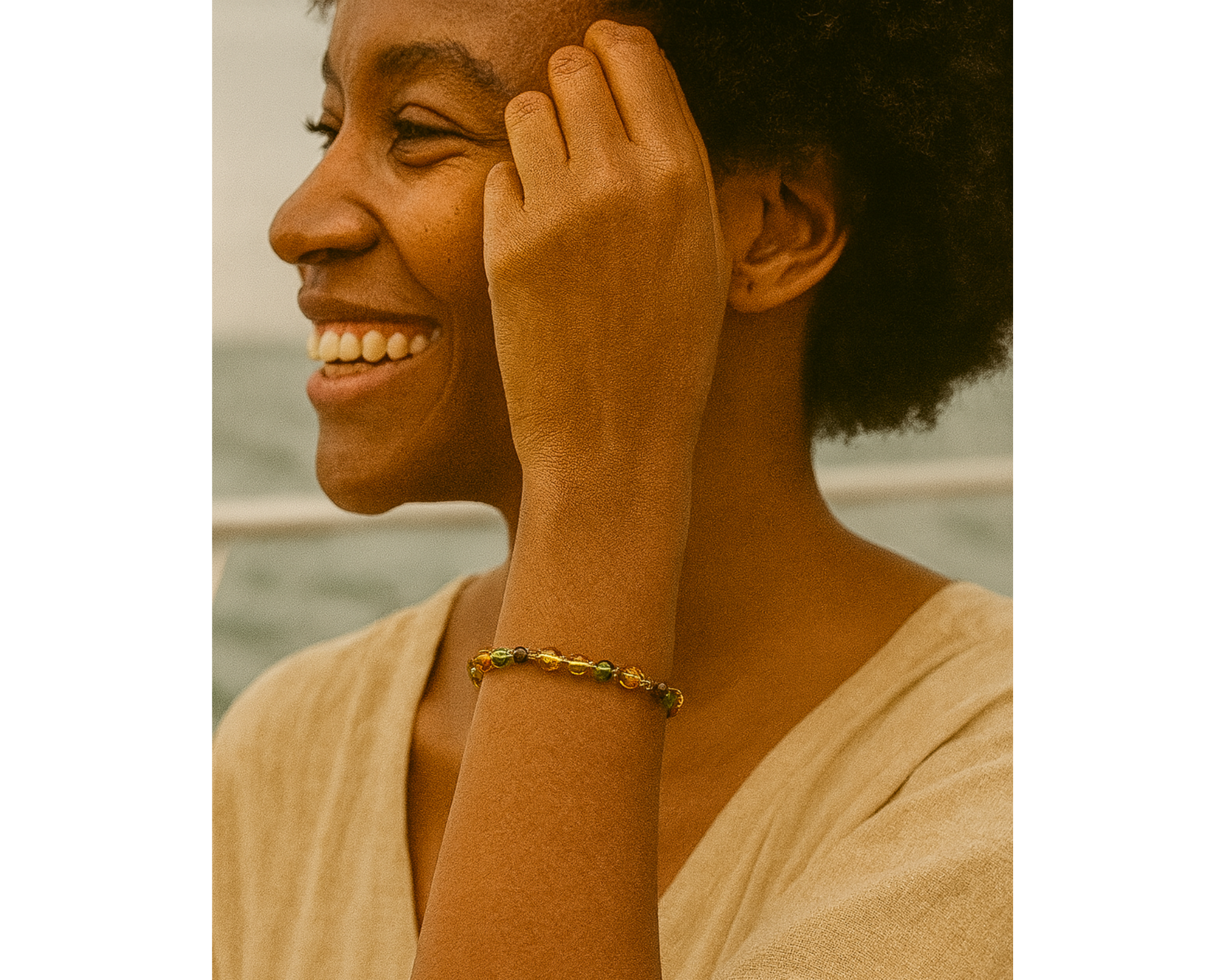 perleperle - Wholesale Beaded Bracelet - Bracelet Glass Beads Seed Beads 5mm- Melanie7