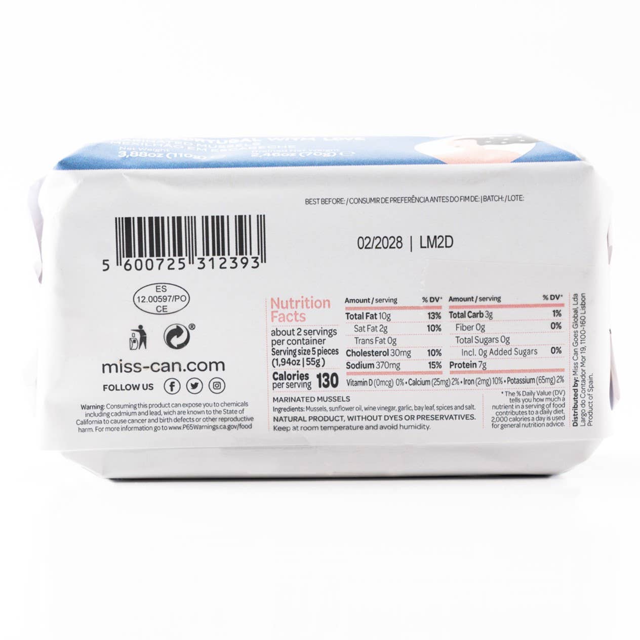 Miss Can by Tin2Table - Wholesale Tinned Fish - MARINATED MUSSELS IN ESCABECHE SAUCE2