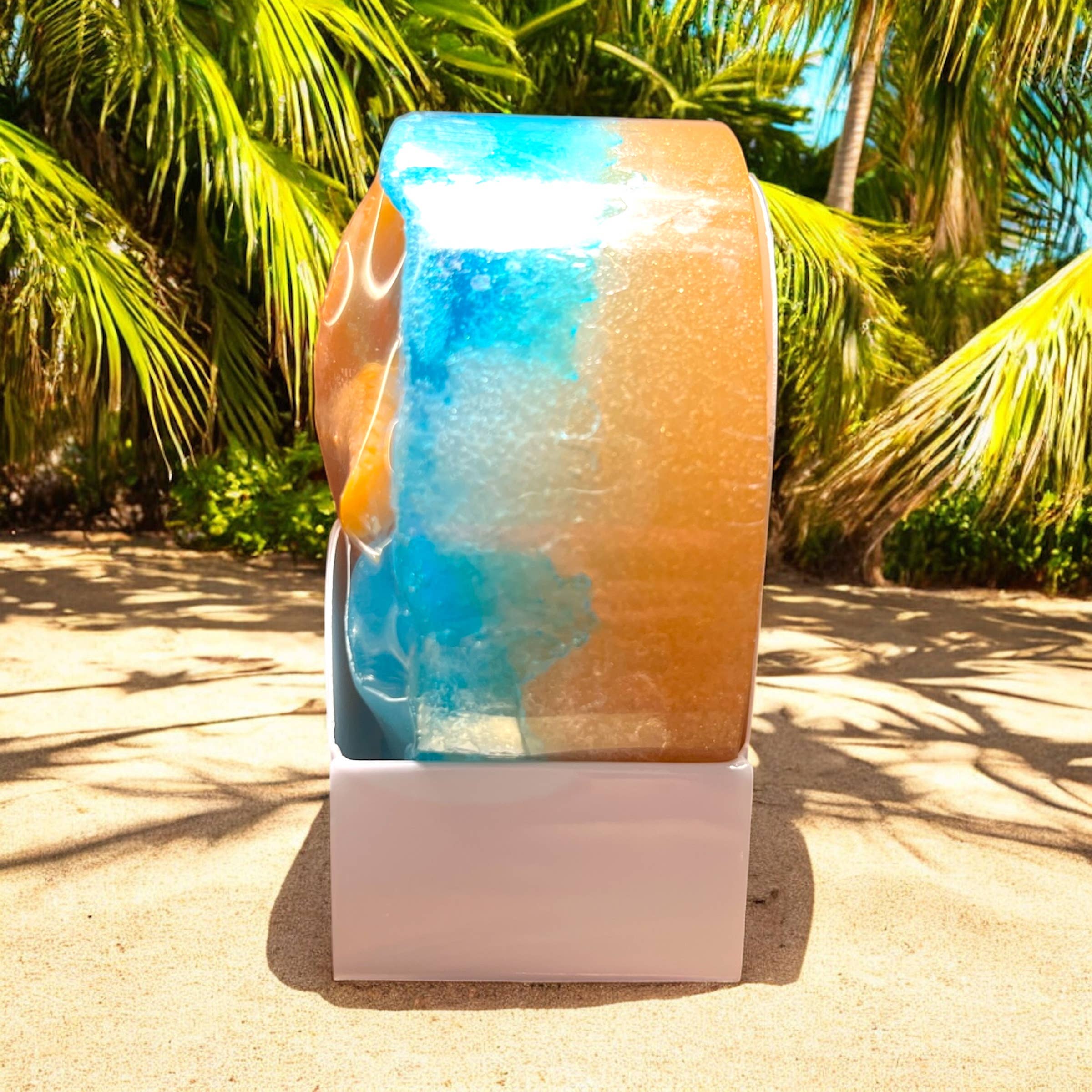 Ideal Soaps - Wholesale Bath Pouf/Sponge - Soapy Sponge Beach2